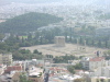 le temple de Zeus vu de l'Acropole