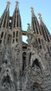 16-la façade organique de la Sagrada Familia 