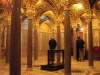 Dans la crypte de l'Eglise Sainte-Cécile